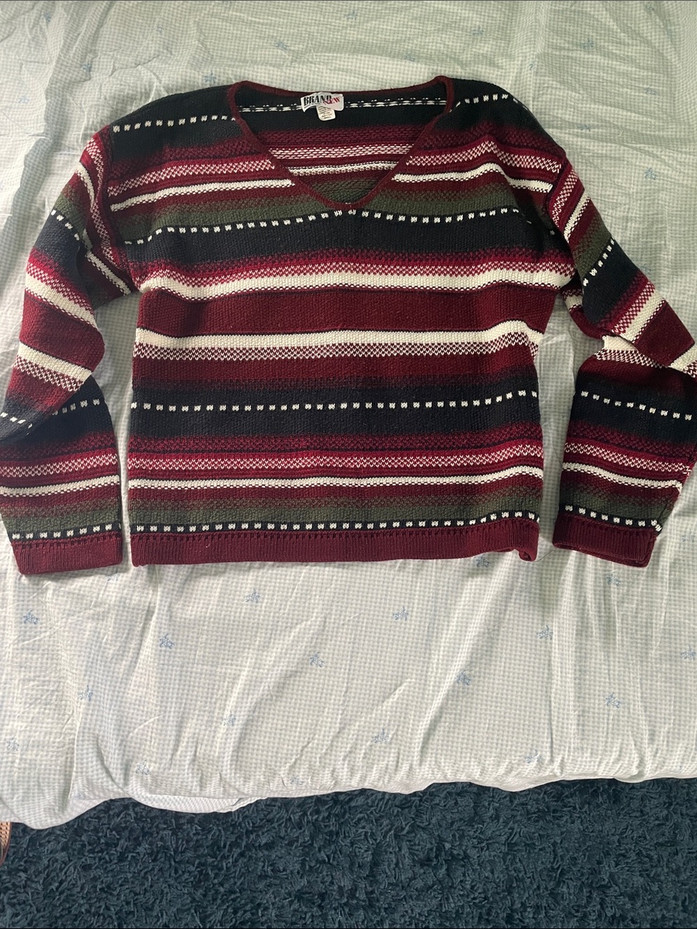 Multi-Color Striped Sweater